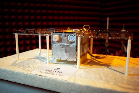 Nano-satellite prototype ANGELS © CNES/LE BRAS Gwenewan, 2018